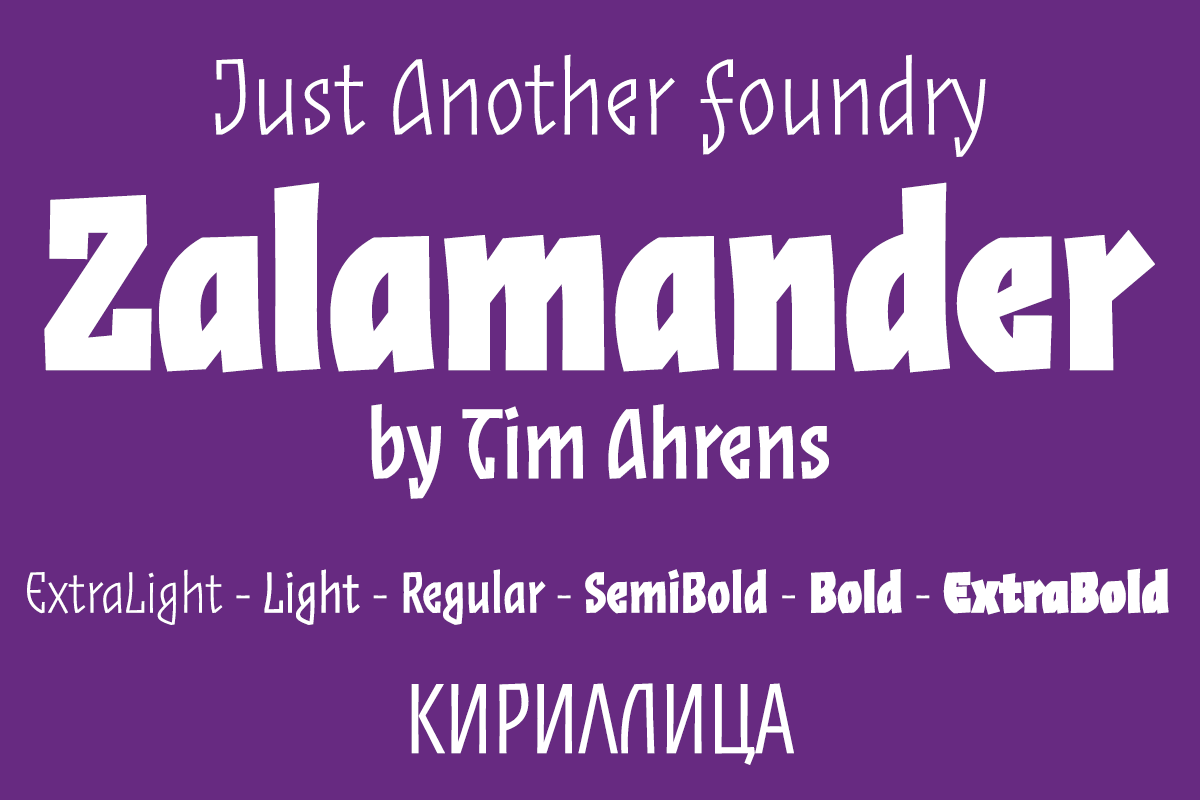 Zalamander Font